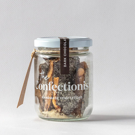 Confectionist Dark Chocolate & Almond Toffee 85g