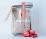 Confectionist White Chocolate & Strawberry Toffee 200g