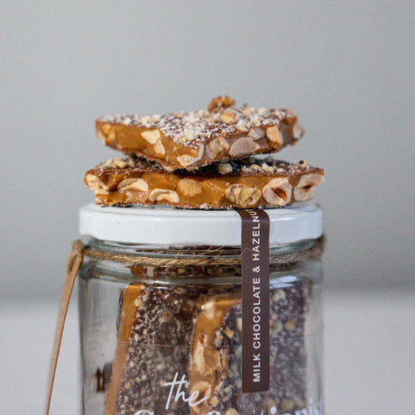 The Confectionist Milk Chocolate & Hazelnut Toffee 200g