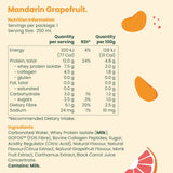 Nothing Naughty Protein & Prebiotic Mandarin Soda 250ml
