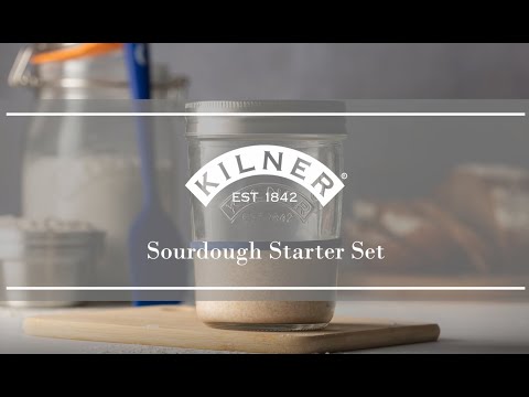KILNER Sourdough Starter Set 350ml