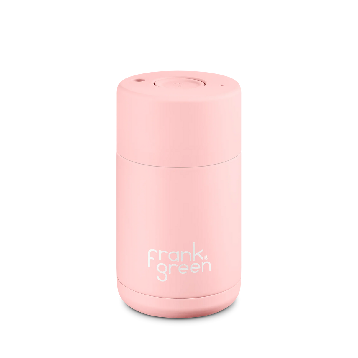 Frank Green Ceramic Reusable Cup w push button lid10oz