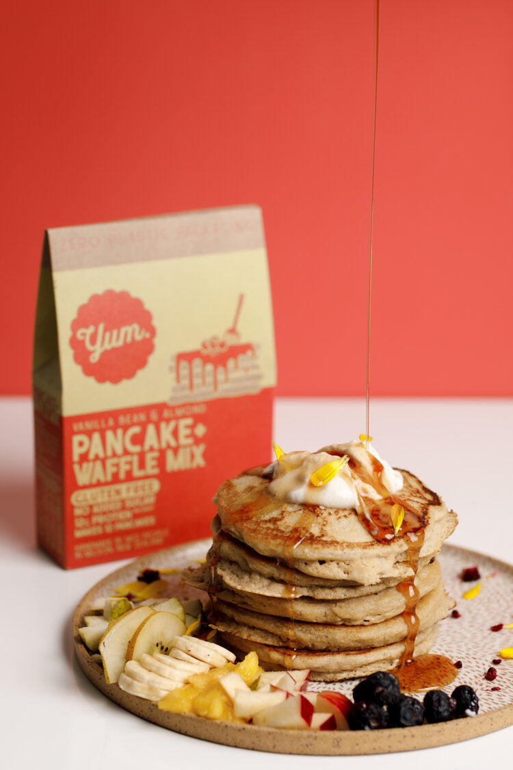 Gluten-free Vanilla Bean & Almond Pancake + Waffle Mix