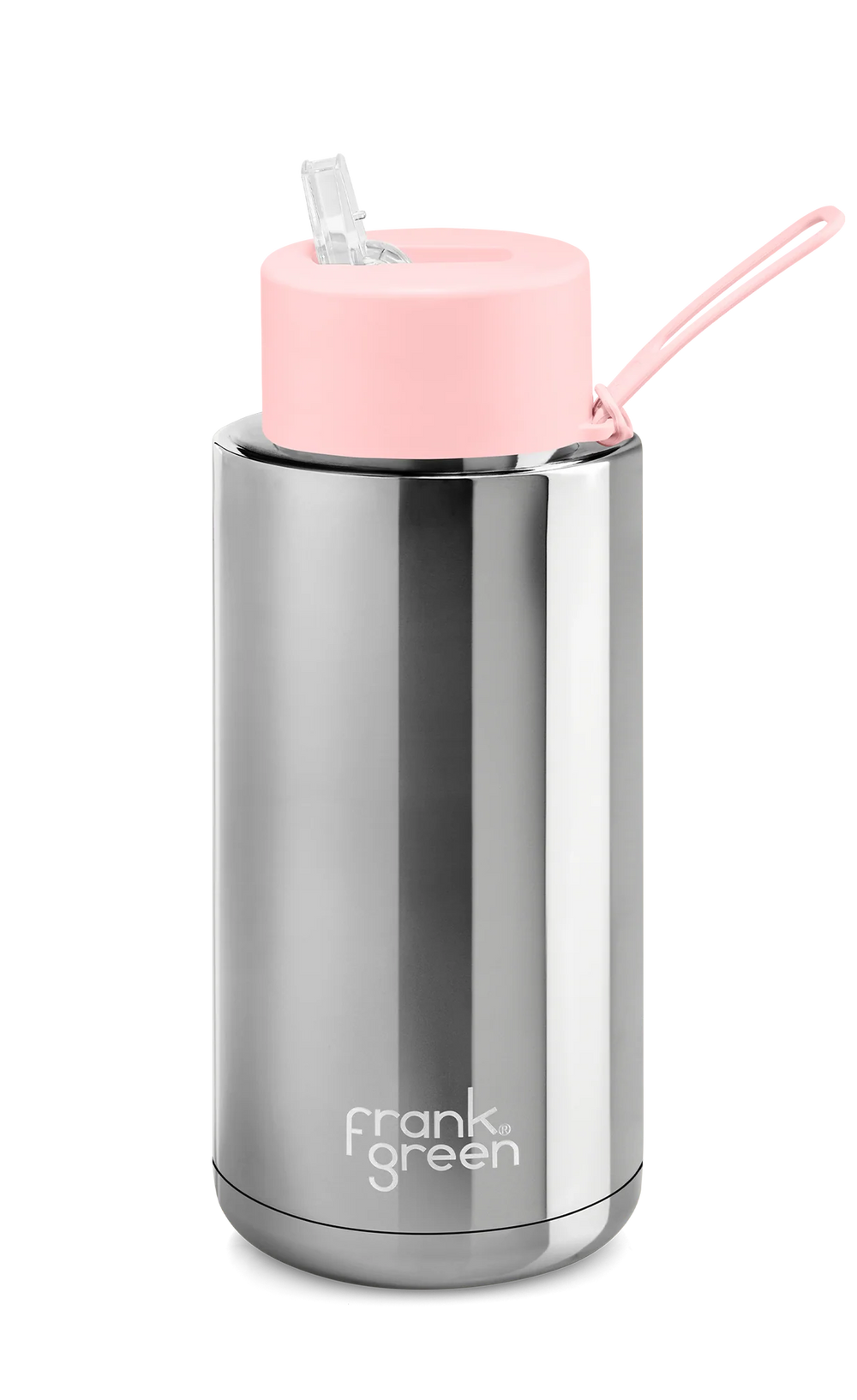 Frank Green Ceramic Reusable Bottle with Straw Lid 34oz