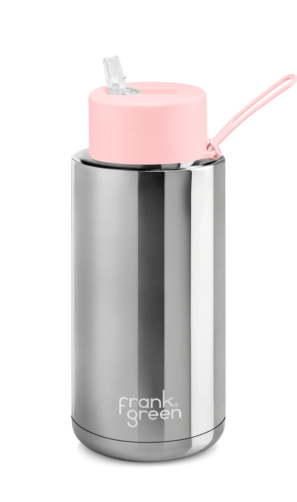 Frank Green Ceramic Reusable Bottle with Straw Lid 34oz