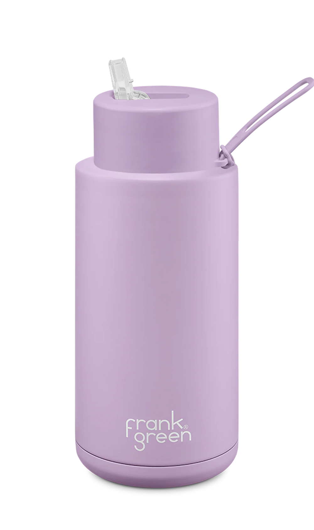 Frank Green Ceramic Reusable Bottle with Straw Lid 34oz