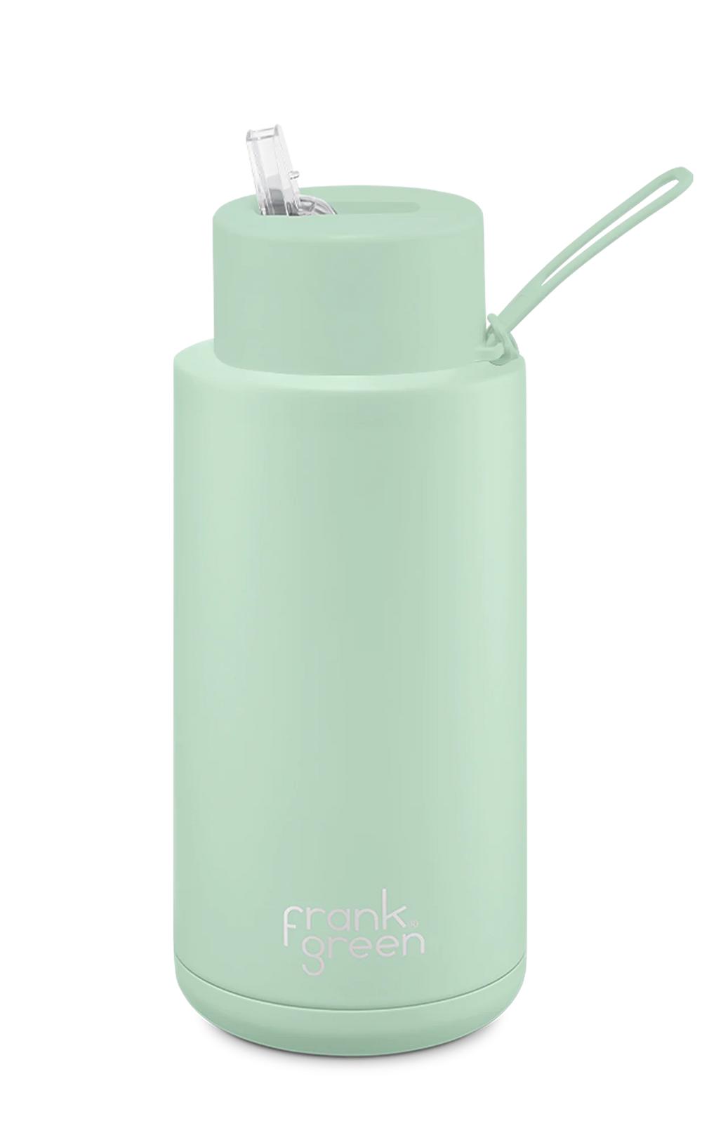 Frank Green Ceramic Reusable Bottle with Straw Lid 34oz