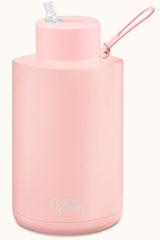 Frank Green Ceramic Reusable Bottle with Straw Lid 68oz 2L