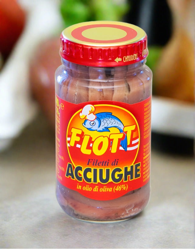 Flott Anchovy Fillets in Oil 80g
