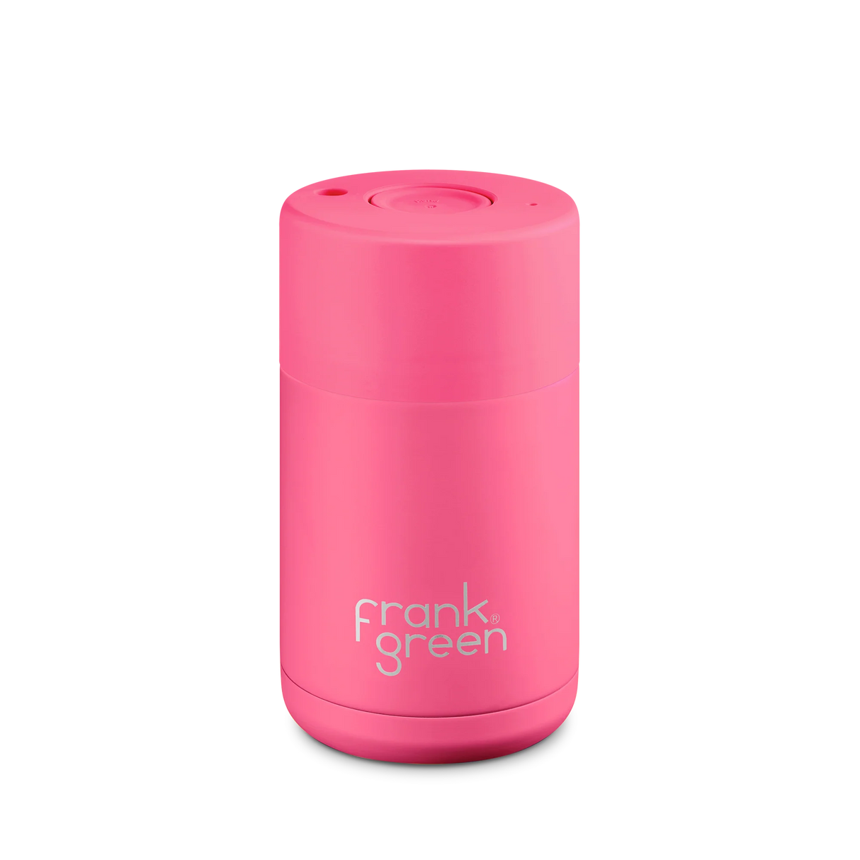 Frank Green Ceramic Reusable Cup w push button lid10oz