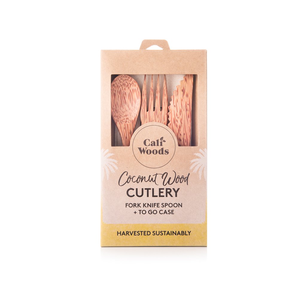 Caliwood Coconut Cutlery Set - Refill Nation