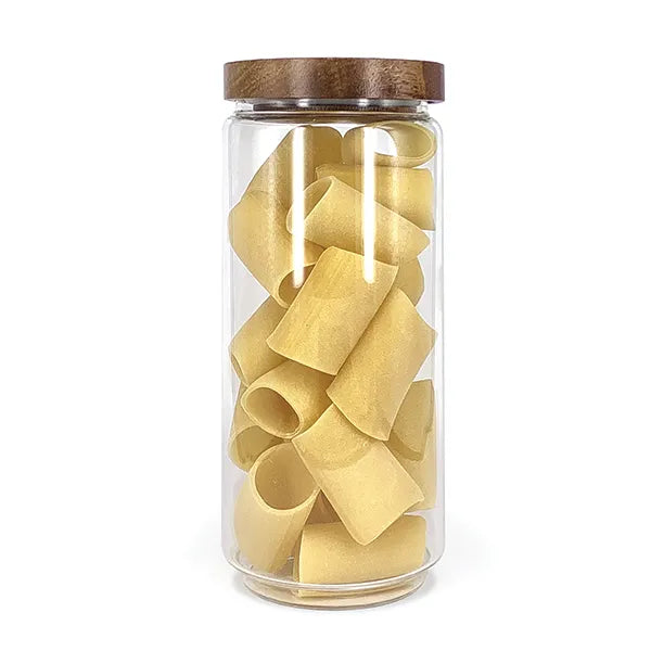 Glass Jar with Acacia lid 1L