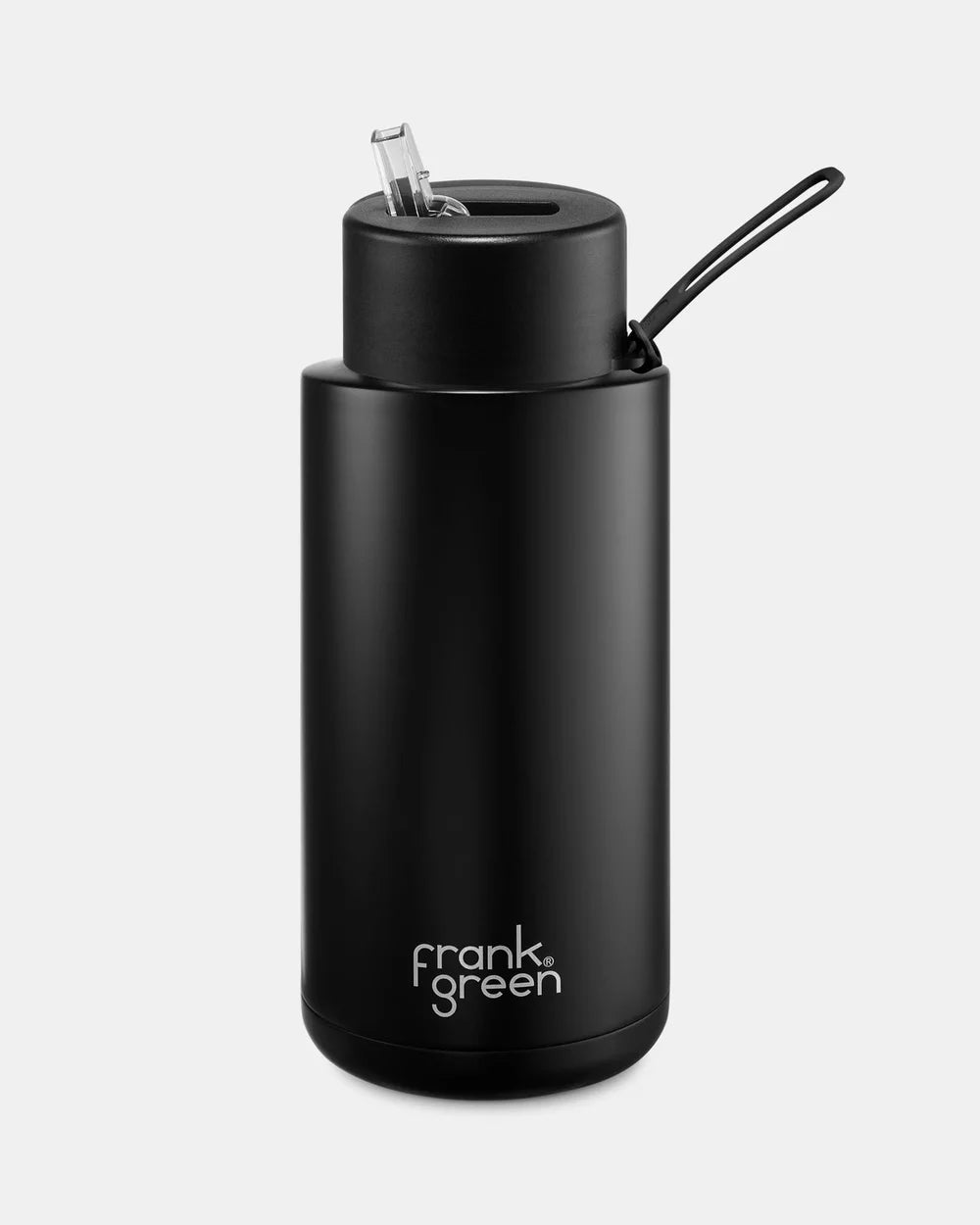 Frank Green Ceramic Reusable Bottle with Straw Lid 34oz
