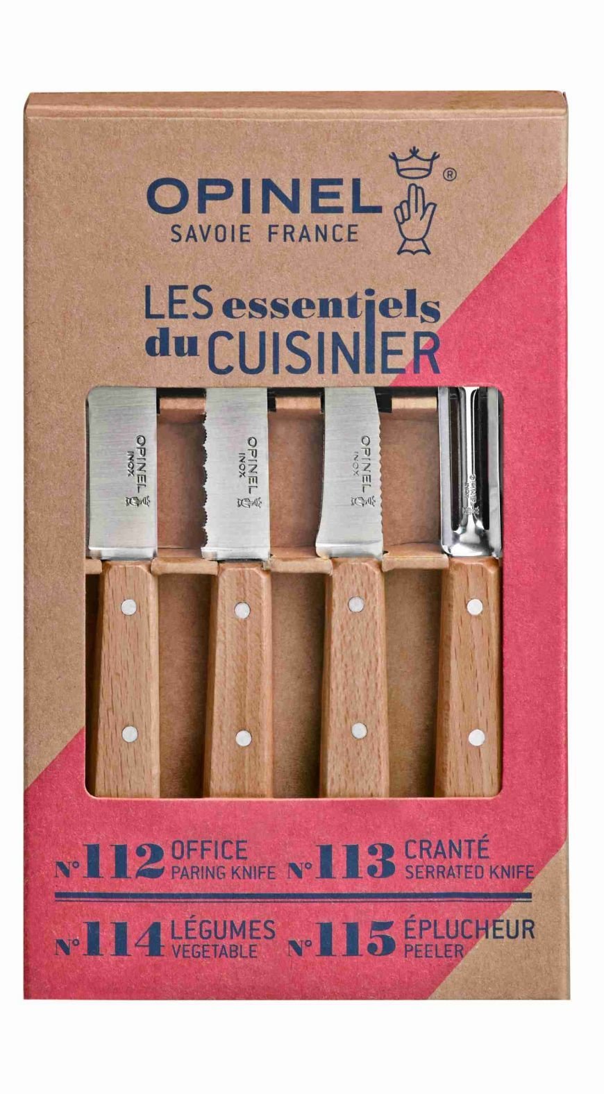 Opinel Les Essentiels knife set